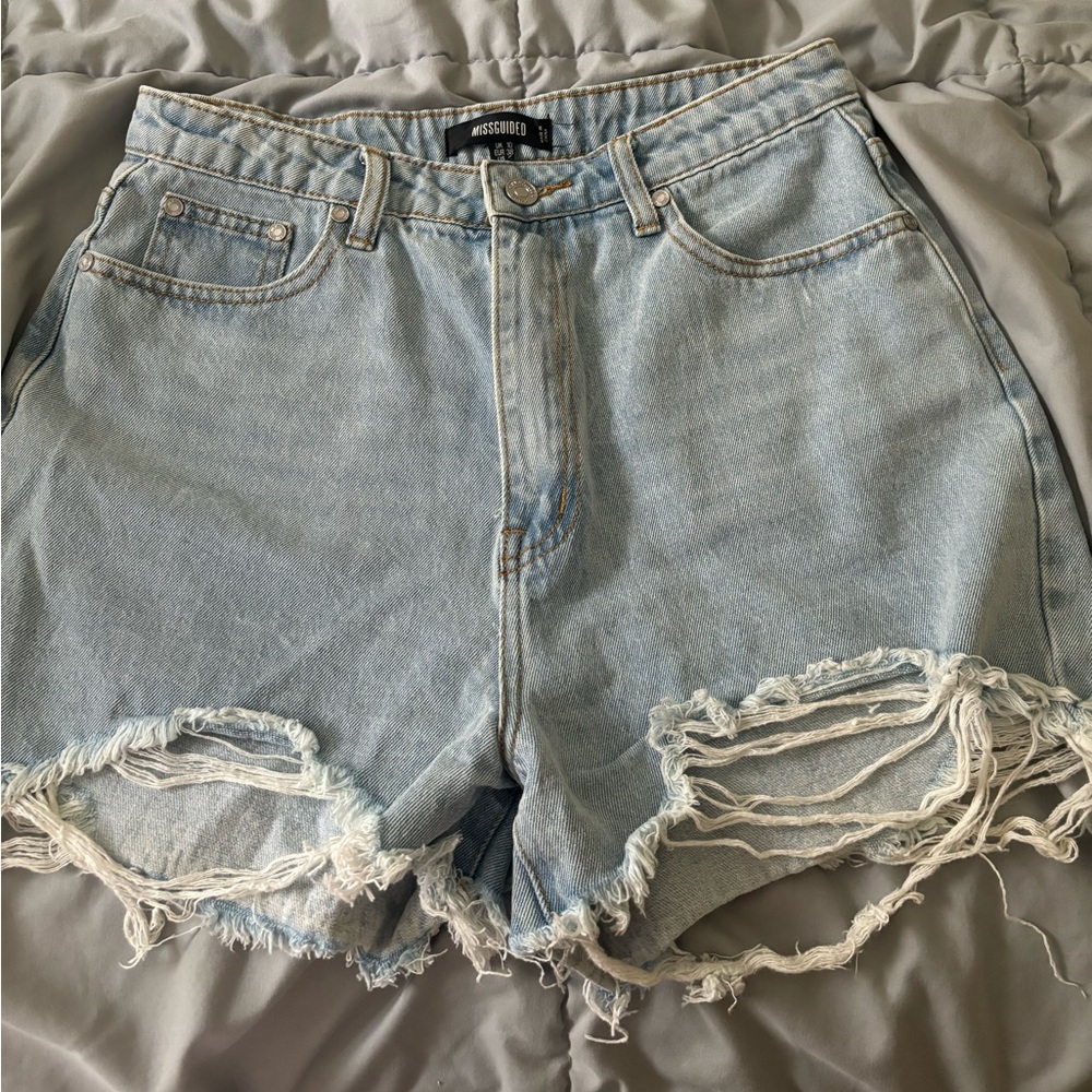 Missguided Denim Shorts
